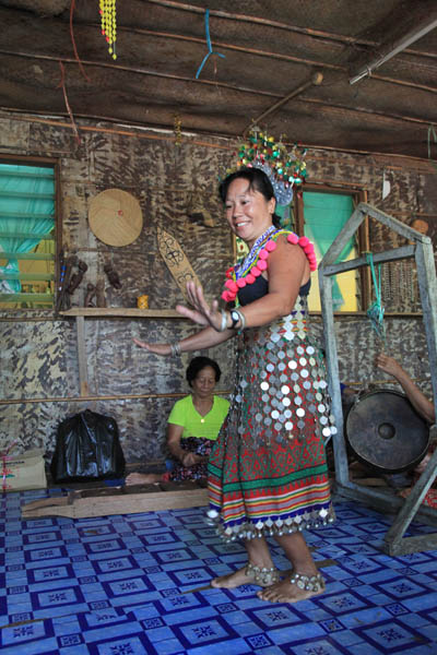 Daseres in het longhouse